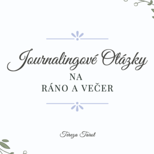 Ranné a večerné journalingové otázky